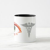 Optometriker Ophthalmologe "Auge Destiny Destiny" Tasse (Zentrum)