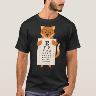 Optometriker Optiker Optikerbrille T-Shirt
