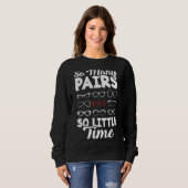 Optometriker Optometrie Ophthalmologe Also Sweatshirt (Vorne ganz)