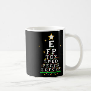 Optometriker Optometrie Weihnachts-Ophthalmologe E Kaffeetasse