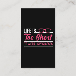 Optometriker Optometriker Spaß Augenarzt Visitenkarte