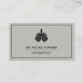 Optometriker | Phoropter Visitenkarte (Vorderseite)