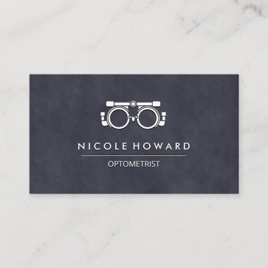 Optometriker | Phoropter Visitenkarte (Vorderseite)