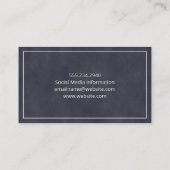 Optometriker | Phoropter Visitenkarte (Rückseite)