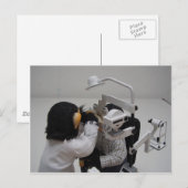 Optometriker Postkarte (Vorne/Hinten)