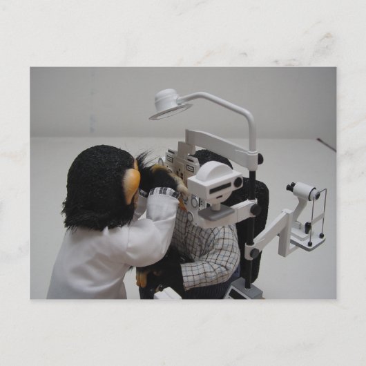 Optometriker Postkarte (Vorderseite)