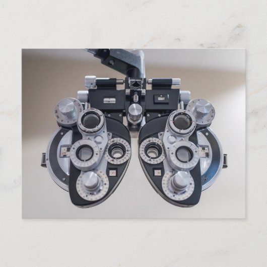 Optometriker Postkarte (Vorderseite)
