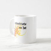 Optometriker sind heiß kaffeetasse (Vorderseite Links)