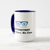 Optometriker Tasse (Vorderseite Links)