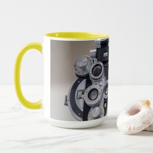 Optometriker Tasse (Mit Donut)