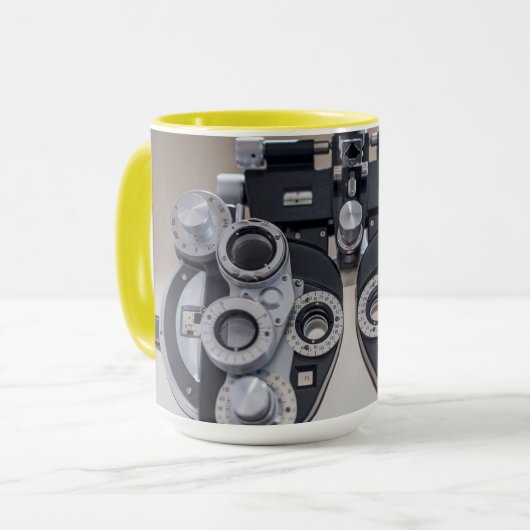 Optometriker Tasse (Vorderseite Links)