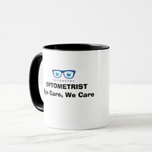 Optometriker Tasse (Vorderseite Links)