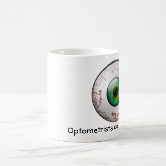 Optometriker tun es mit Vision Tasse (Mittel)