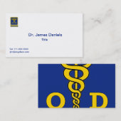 Optometriker Visitenkarte (Vorne/Hinten)