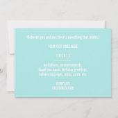 Optometrikernasenwitz Einladung (Rückseite)