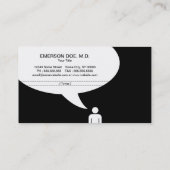 Optometrikerwitz/Musikwitz Visitenkarte (Rückseite)