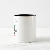 Optometrische Optometrie Ophthalmologie Siehe Stup Zweifarbige Tasse (Mittel)