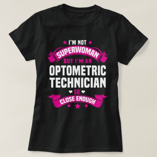 Optometrischer Techniker T-Shirt (Design vorne)