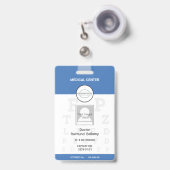 Optometrisches Abzeichen Ausweis (Vorderseite mit Ausziehbar)