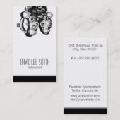 Optometrist Business Card Visitenkarte (Vorne/Hinten)