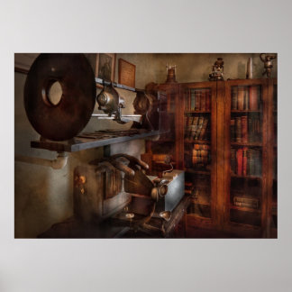 Optometrist - Das Linsengerät Poster