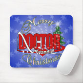 OPTOMETRIST DOCTOR MERRY CHRISTMAS MOUSEPAD (Mit Mouse)