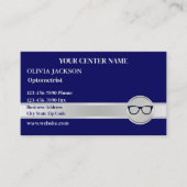 Optometrist Modern Eyewear Doctor Vision Care  Visitenkarte (Vorderseite)