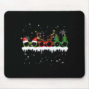 Optometrist Weihnachtsbaum Brille Kostüm Weihnacht Mousepad