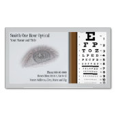 Optometristen Business Card Magnet (Vorderseite)