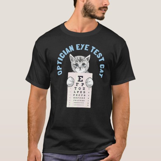 Optometristen der Augen T-Shirt (Vorderseite)
