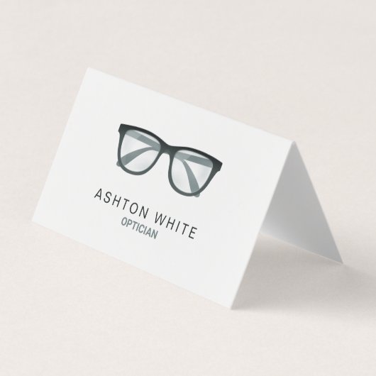 Optometristin Custom QR Visitenkarten (Vorderseite)