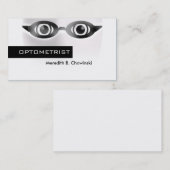 Optometristin Eye Care Specialist Visitenkarte (Vorne/Hinten)