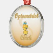 Optometristin Ornament Aus Metall (Links)