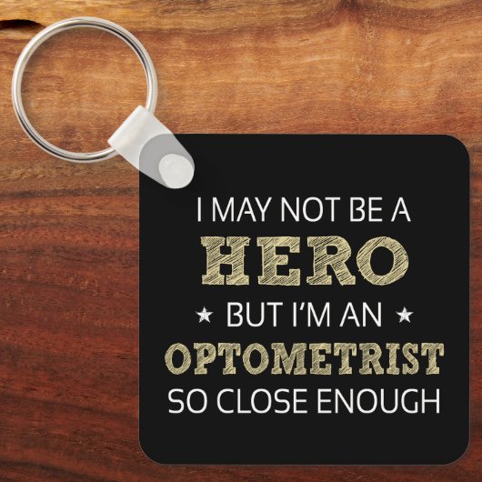 Optometristin Schlüsselanhänger (Vorderseite)