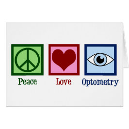 Optometristische Liebe Optometrie Augenarztkarte
