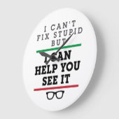 Optometristische Optometrie Ophthalmologie Siehe S Große Wanduhr (Winkel)