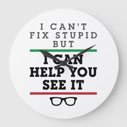 Optometristische Optometrie Ophthalmologie Siehe S Große Wanduhr (Vorderseite)