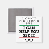 Optometristische Optometrie Ophthalmologie Siehe S Magnet (Vorderseite/Rückseite)