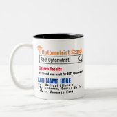 Optometristische Suche - Tasse (Links)