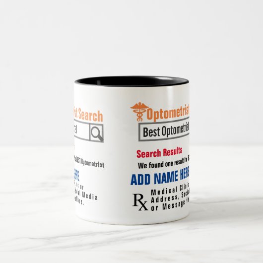 Optometristische Suche - Tasse (Mittel)