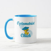 Optometristisches Mädchen Nr. 3 Tasse (Links)