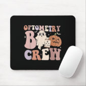 Optometry Crew Optometry Boo Crew Halloween Optici Mousepad (Mit Mouse)