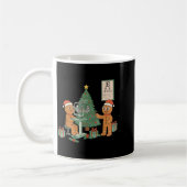 Optometry Gingerbread Christmas Optician Sight Squ Kaffeetasse (Links)