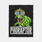 Optometry Machine Phoropter Funny Optometrist Phor Fleecedecke (Vorderseite)