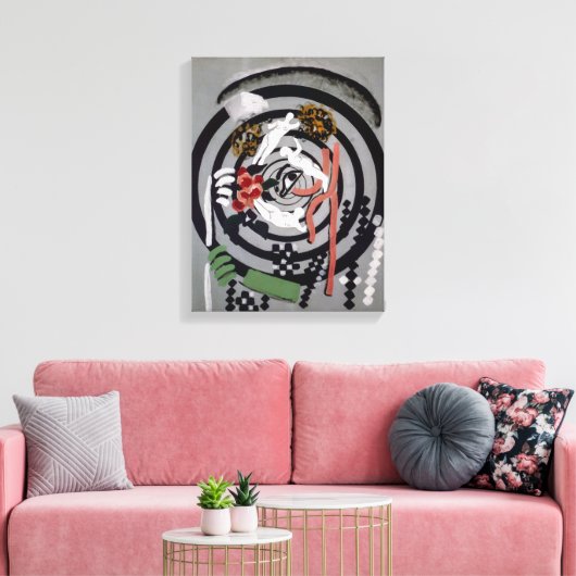 Optophone 2 | Francis Picabia | Leinwanddruck (Insitu (Wohnzimmer))