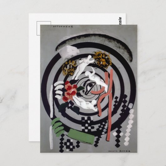 Optophone 2 | Francis Picabia | Postkarte (Vorne/Hinten)