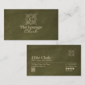 Opulence Business Card Visitenkarte (Vorne/Hinten)