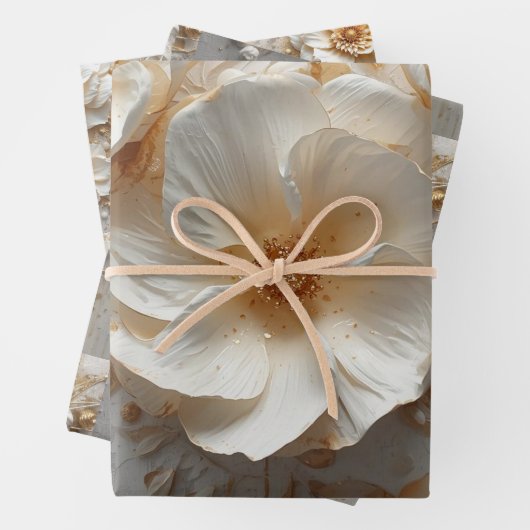 Opulent Bloom Geschenkpapier Set (Beispiel)