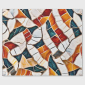 Opulent Crystal Mosaic Geschenkpapier (Flach)