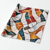Opulent Crystal Mosaic Geschenkpapier (Ungerollt)